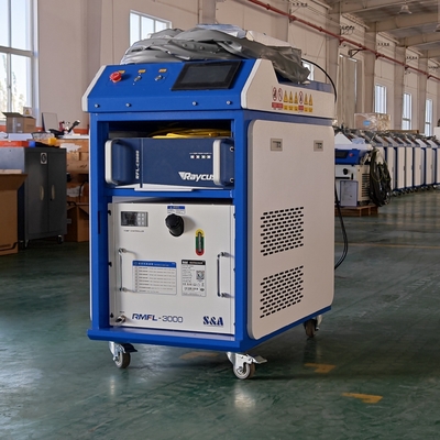5년 보증 4인1 레이저 용접기 1500W 2000W 3000W 금속 알루미늄 합금