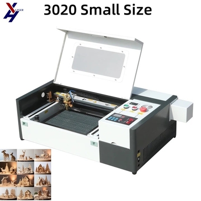 3020 미니 CO2 레이저 절단 기계 레이저 절단기 40W 50W 조각 기계