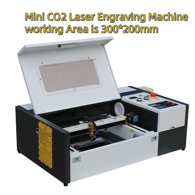 40W 50W 300*200 3020 소형 휴대용 레이저 gravator CO2 레이저 프린터