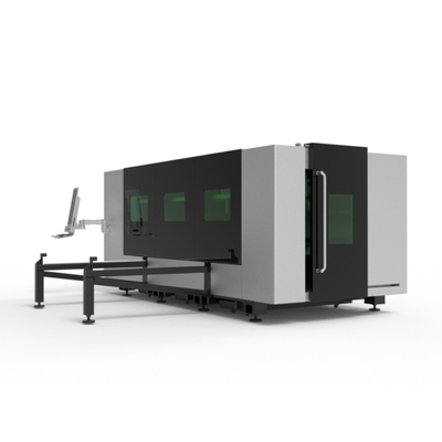 CNC 6000W 3015LS 알루미늄 구리 구리 철 스테인리스 스틸 시트를 위한 사이드 풀 섬유 레이저 절단기